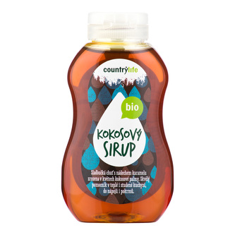 Sirup kokosový 250 ml BIO   COUNTRY LIFE