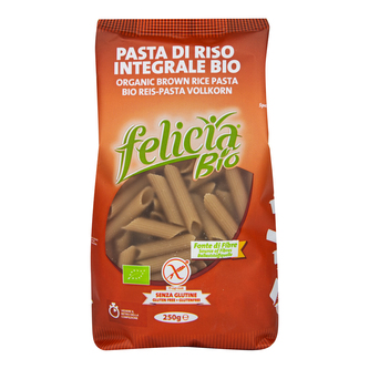 Těstoviny penne z hnědé rýže bezlepkové 250 g BIO   FELICIA