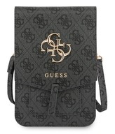 Guess PU 4G Metal Logo Uni. Phone Bag 6,5\", Grey