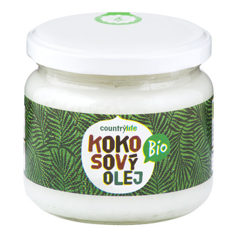 Olej kokosový 300 ml BIO   COUNTRY LIFE