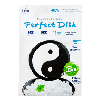 Rostlina konjak tvar špagety v nálevu 330 g BIO   PERFECT DISH