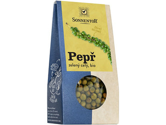 Pepř zelený celý 12 g BIO   SONNENTOR