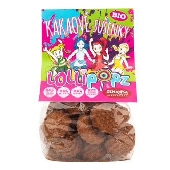 Sušenky kakaové Lollipopz 100 g BIO   ZEMANKA