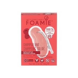 Foamie Tuhý šampon pro barvené vlasy The Berry Best (Shampoo Bar) 80 g woman