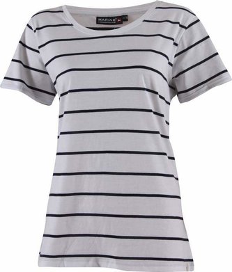 MARINE - dámský bavl.top - bílý - 44