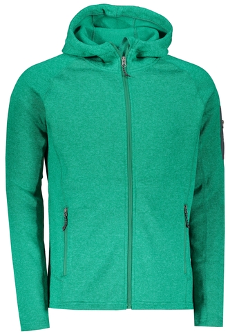 GULLABO - pánská fleecová mikina - zelená - L