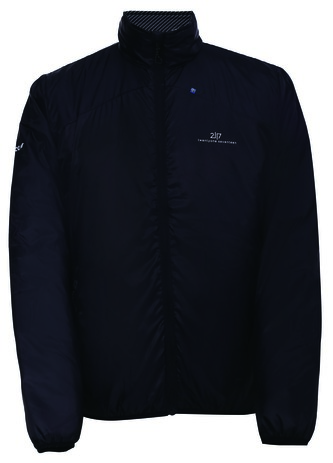 OLDEN - ECO pánská lehká zateplená bunda PRIMALOFT - black - S