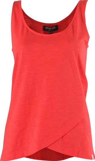 MARINE- dám.singlet - červený - 34
