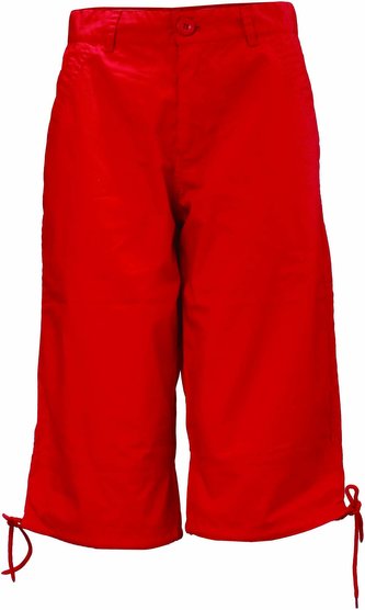 MARINE -dámské 3/5 kalhoty - červené - 42