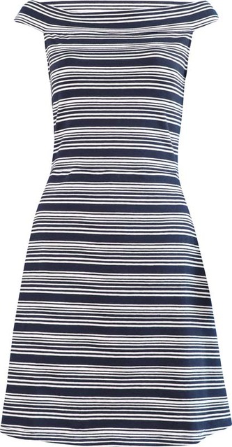 MARINE - dámské šaty bez ruk. - modré - 40