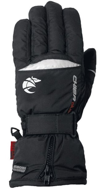 CHIBA - rukavice Plus Finger - černé - 6,5