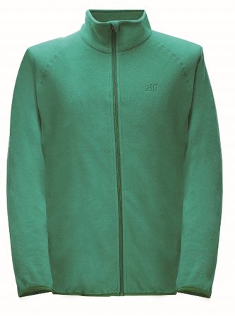 BOR - pánská microfleecová mikina - zelená - S