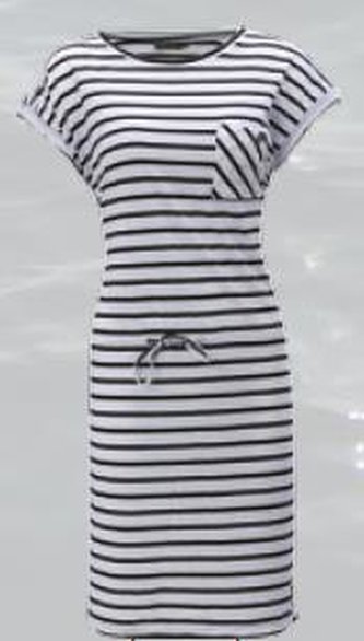 MARINE - dámské šaty - White comb - M