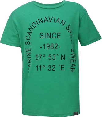 MARINE - pánské triko s kr.rukávem - Green - L