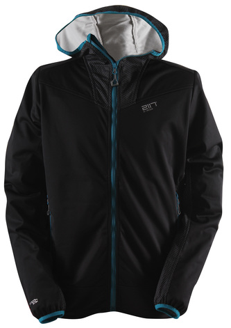 FÄRILA - pánská softsheelová bunda - černá - M