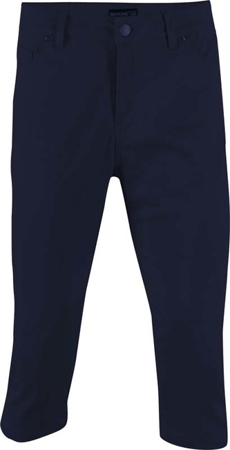 MARINE - dámské 3/4 kalhoty (jersey - spandex), nám.modrá - 42