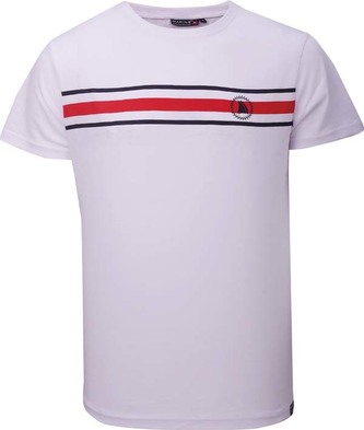 MARINE - pánské triko - White - L