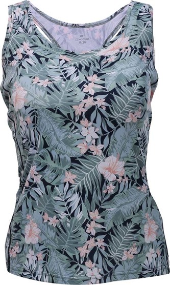 OXIDE - Dámský singlet X-Cool - Green comb - 34