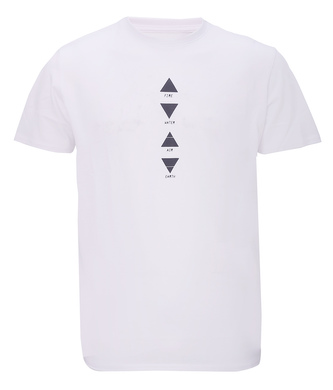 APELVIKEN - pánské triko s krátkým rukávem - White - XL