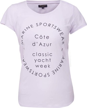 MARINE - dámské triko s kr.rukávem - White - XL