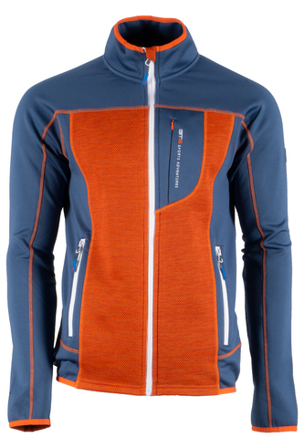 GTS 3019 M S20 - Pánská fleece mikina - orange - XXL