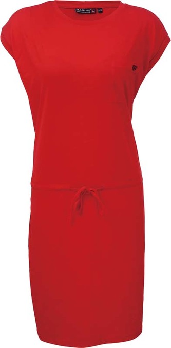 MARINE - dámské šaty - Red - M