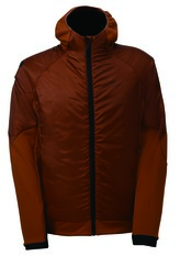 JUTIS - ECO pánská hybridní bunda PRIMALOFT - rusty - L