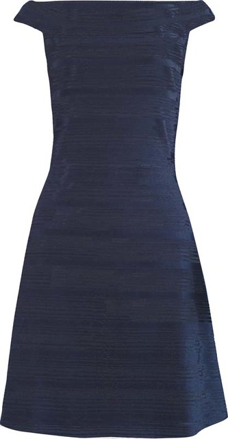MARINE - dámské šaty bez ruk. - modré - 34