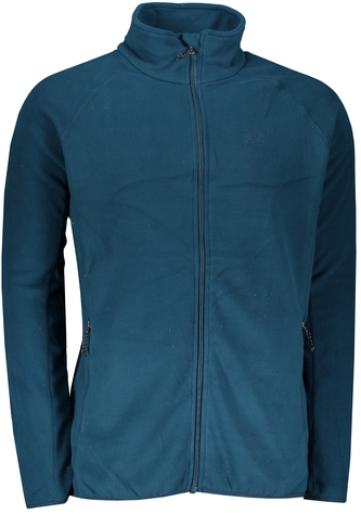 BOR - pánská microfleecová mikina - modrá - XXL