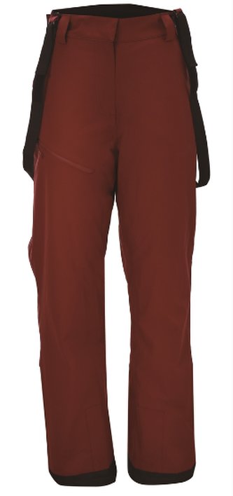 LINGBO - dámské ECO 2L lyž.kalhoty - vínové - 36