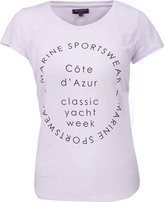 MARINE - dámské triko s kr.rukávem - White - L