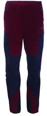 LUNNA - Dámské dlouhé outdoor kalhoty - Wine red - 38