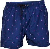 MARINE - dětské/pánské plážové šortky - Pink comb - L