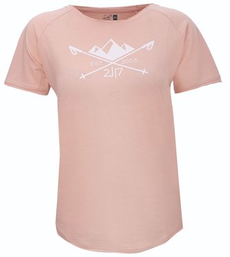 APELVIKEN - dámské triko s kr.rukávem - Coral - 40