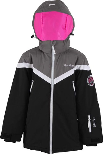 Dětská lyžařská bunda True North Black - 122-128