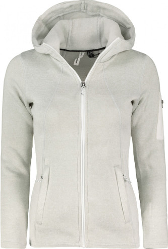 ASPEBODA - dám.mikina s kapucí (flatfleece) - šedá - 36 ASPEBODA - dám.mikina s kapucí (flatfleece) - šedá - 36