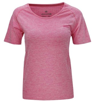 OXIDE - Top bezešvý OT - pink melange - L/XL