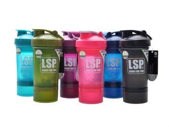 LSP nutrition - Blender bottle shaker prostak 500 ml - black