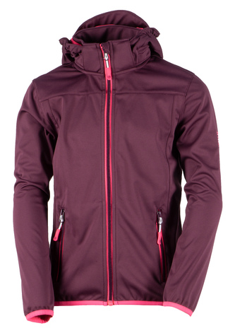 GTS 4013 K S0 - Dětská 3L softshell bunda - plum - 164