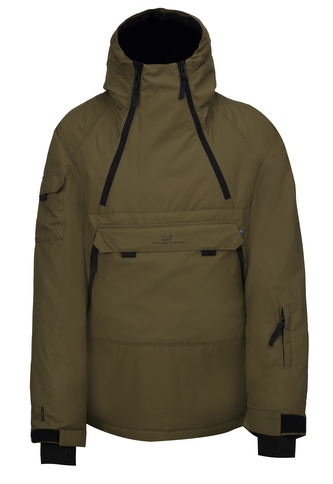 LIDEN - ECO pánská 2L lyžařská bunda - army green - XL