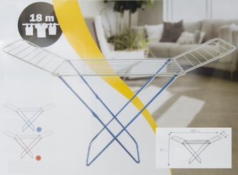 Sušák na prádlo kovový 180x97x45cm