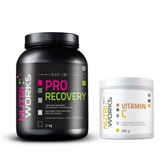 NutriWorks Pro Recovery - Malina - 2000 Gramů