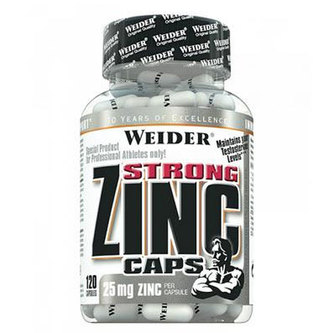 Weider Zinc Strong Caps - 120 Kapslí