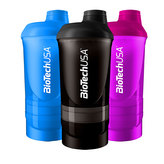 BiotechUSA Šejkr BiotechUSA Wave - Černá - 600ml