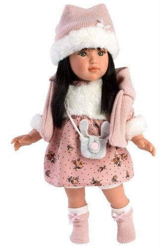 GRETA - realistická panenka s celovinylovým tělem 40 cm