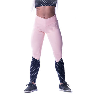 Nebbia High waist \"N\"s legíny 638 - Mátová, Černá - L