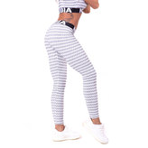 Nebbia Boho Style 3D pattern legíny 658 - Světle šedá - M