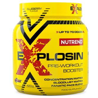 Nutrend Explosin - Borůvka - 420 Gramů