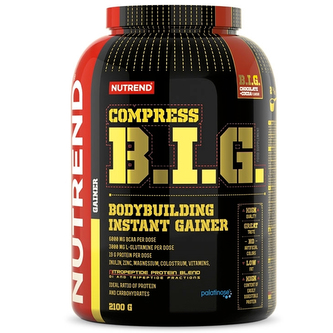 Nutrend Compress B.I.G. - Jahoda - 2100 Gramů