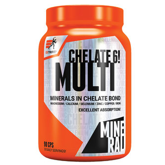 Extrifit Chelate 6! Multimineral - 90 Kapslí